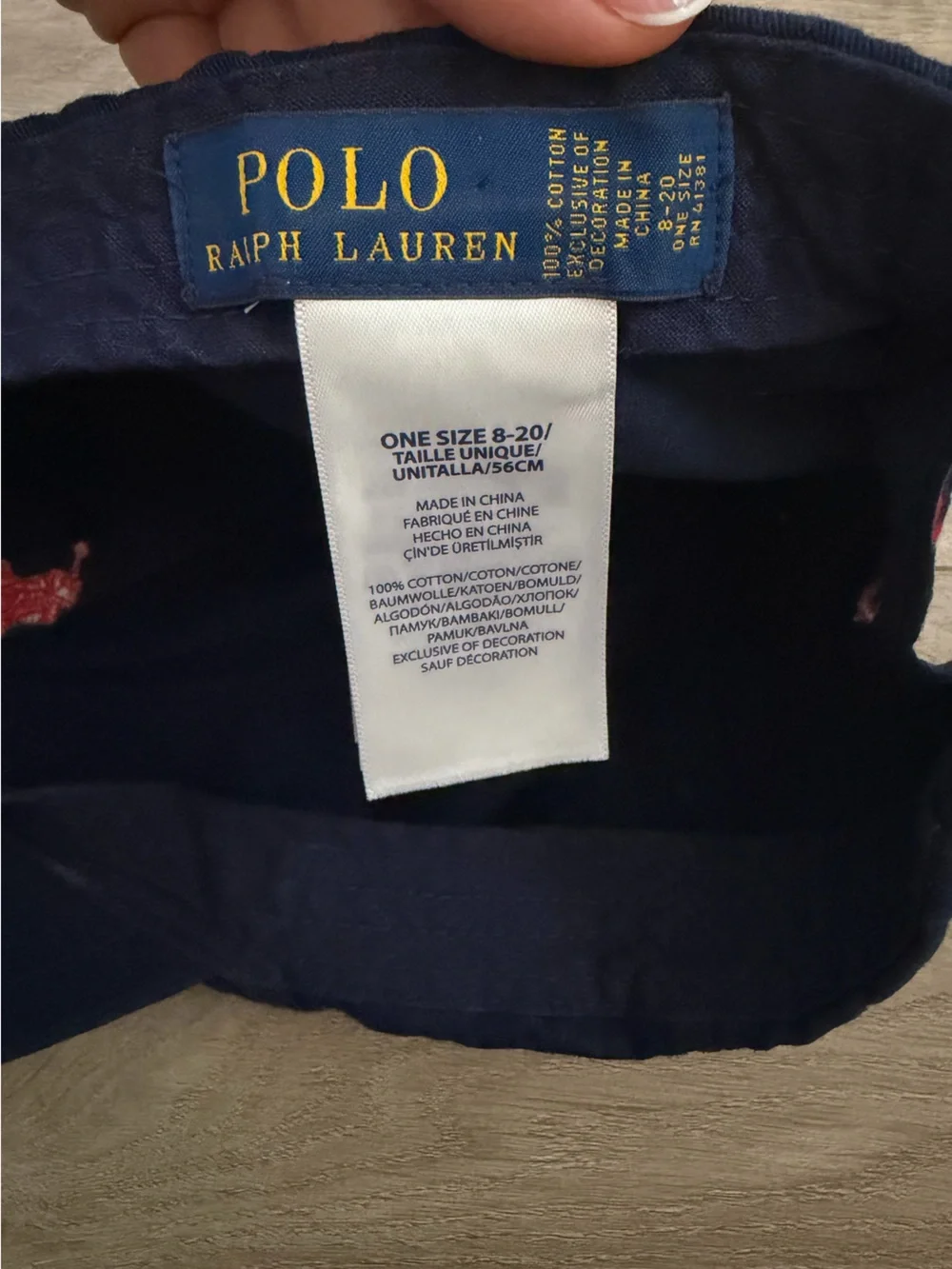 Ralph Lauren Polo Navy Cap